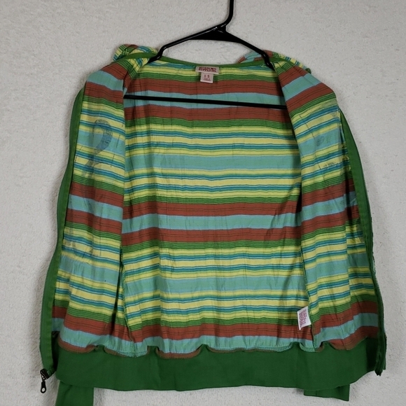 Mossimo colorful striped light hoodie size small - Picture 6 of 8